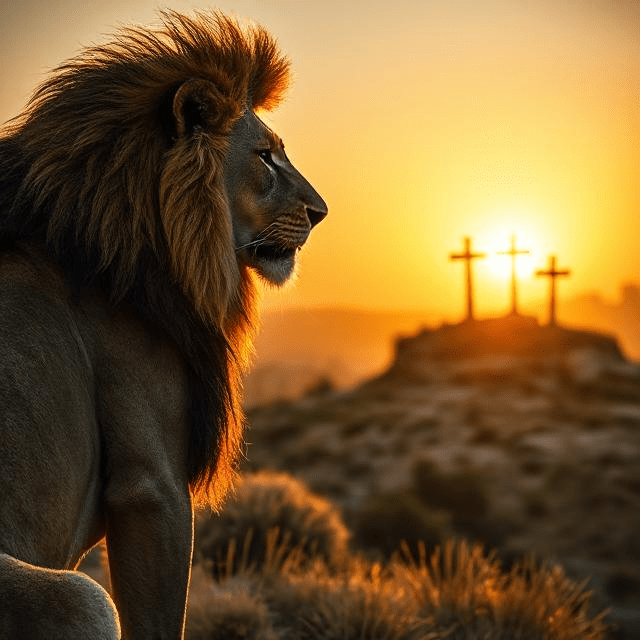The Lion of Judah.
